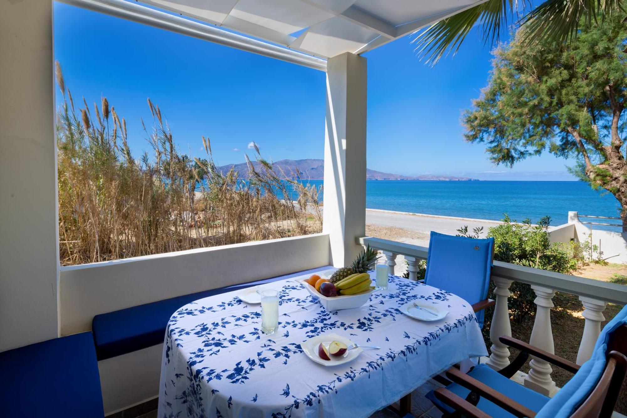 Big Blue Exclusive Beachfront Villa Kíszamosz Kültér fotó